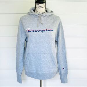 Champion Powerblend Logo Graphic Fleece Hoodie NWT